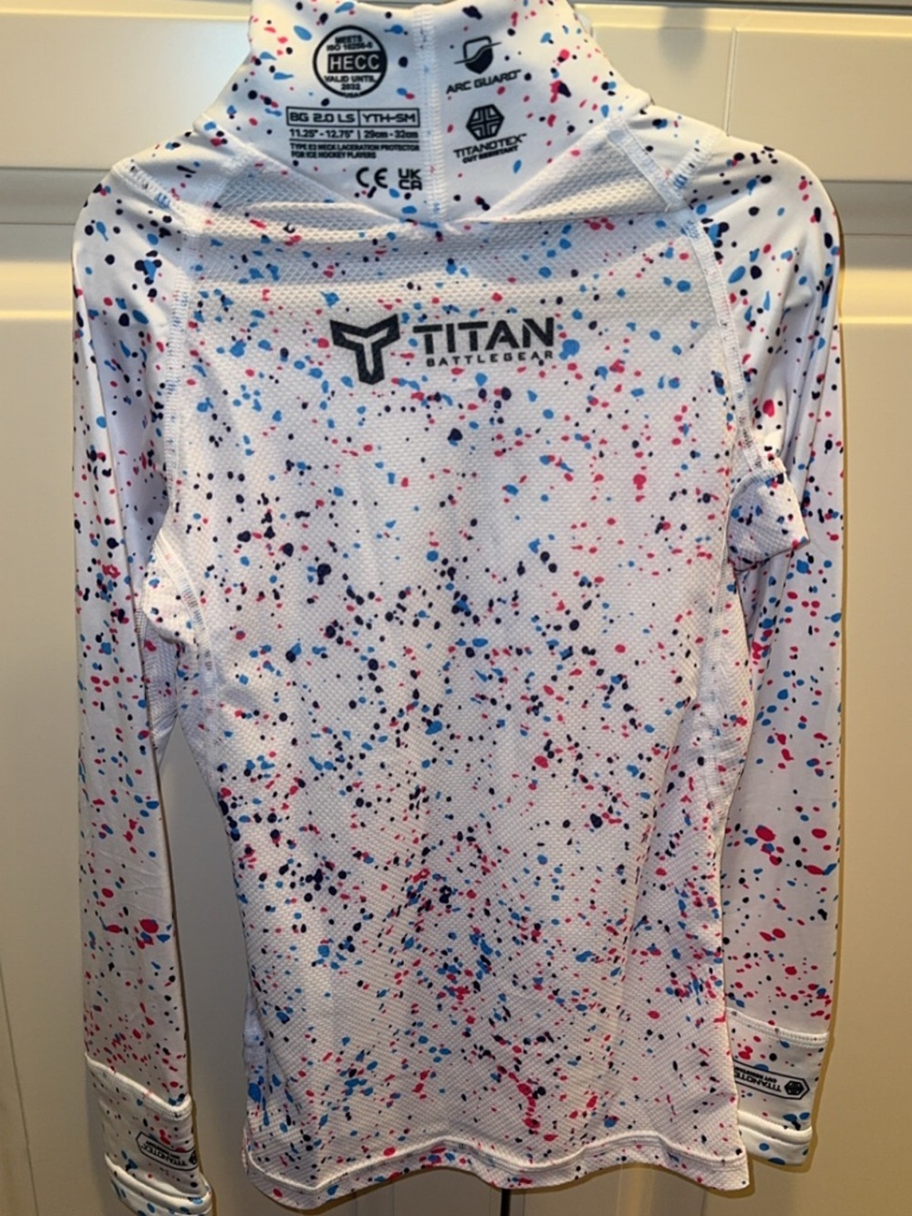 Titan Battlegear Youth Small Athletic - Black/Gray/White - Picture 7 of 8